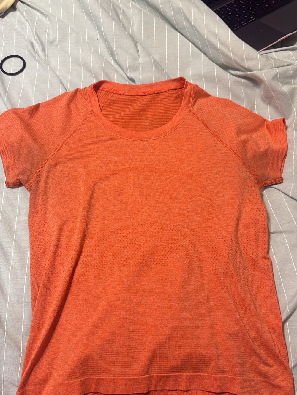 lululemon orange swiftly tech Short Sleeve